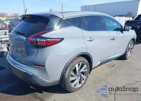 2021 Nissan Murano Sl Fwd из США, поврежденный, VIN 5N1AZ2CJ3MC109126